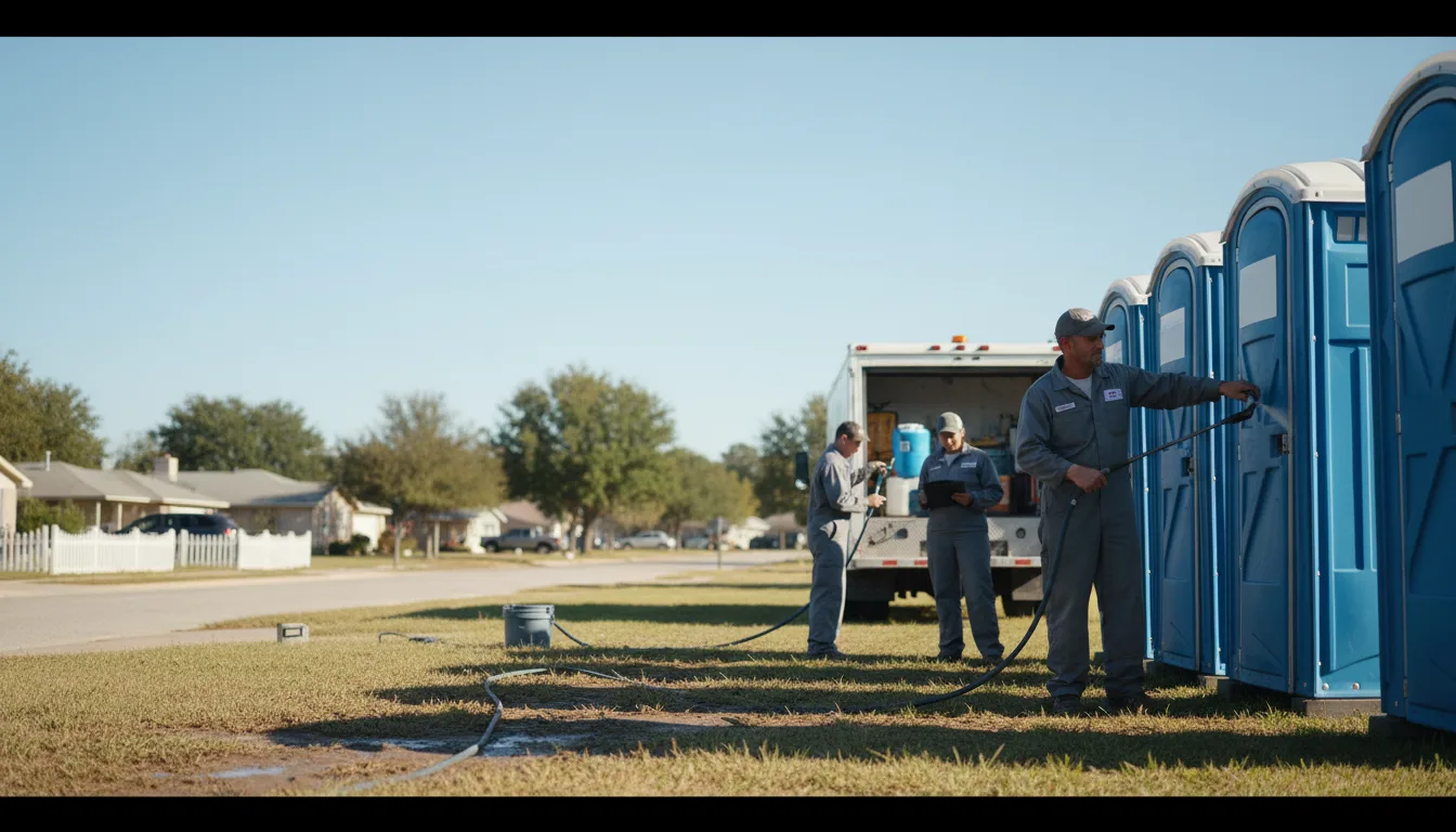 Long-Term Portable Toilet Rental in Dundee, OH near me